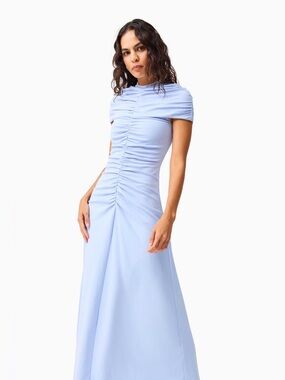 tulsia capelet maxi dress Elliatt Tulsia Floral Cape Maxi Dress Gown